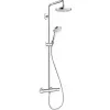 Душова система Hansgrohe Croma Select S 180 2jet з термостатом білий/хром (27253400)- Фото 1